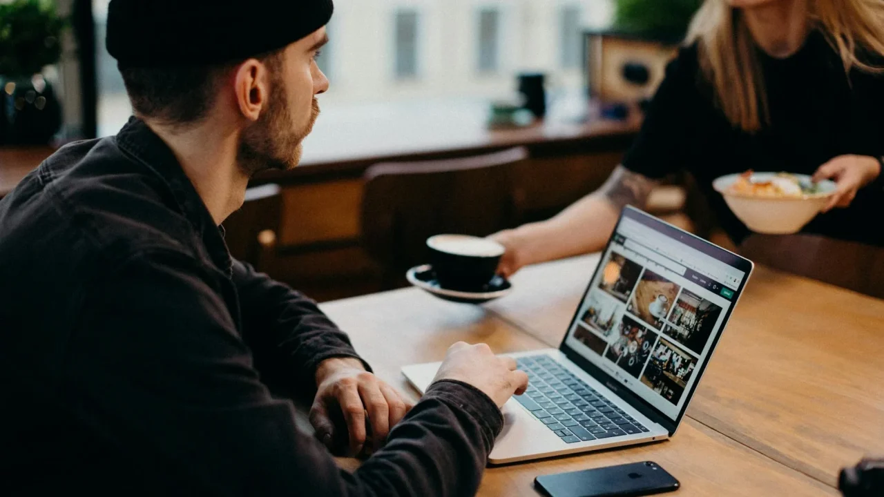 Business Website Laptop Professional Service