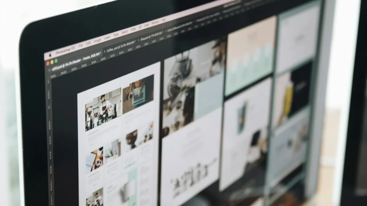 Business Growth Website Screen