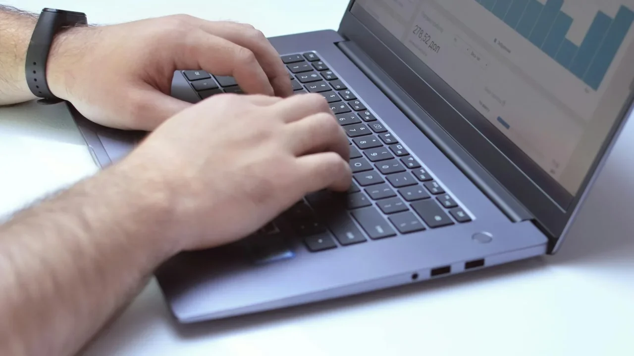 Business Website Laptop